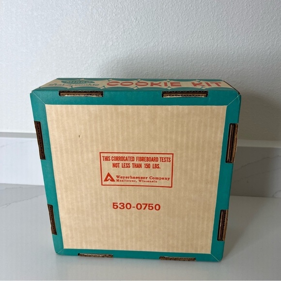 Vintage Mirro Dial a Cookie Kit In Box Kitchen Aluminum Copper Discs - Picture 6 of 14